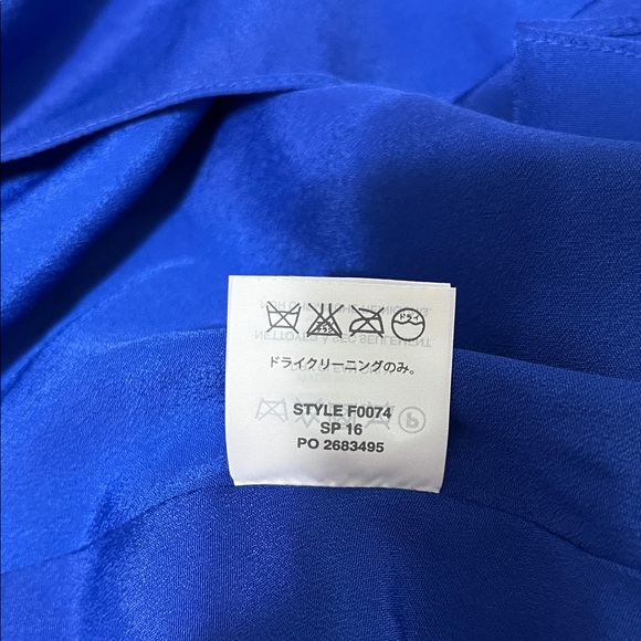 J. Crew 100% Silk Pleated Floral Dress Sz 4 - Picture 7 of 8